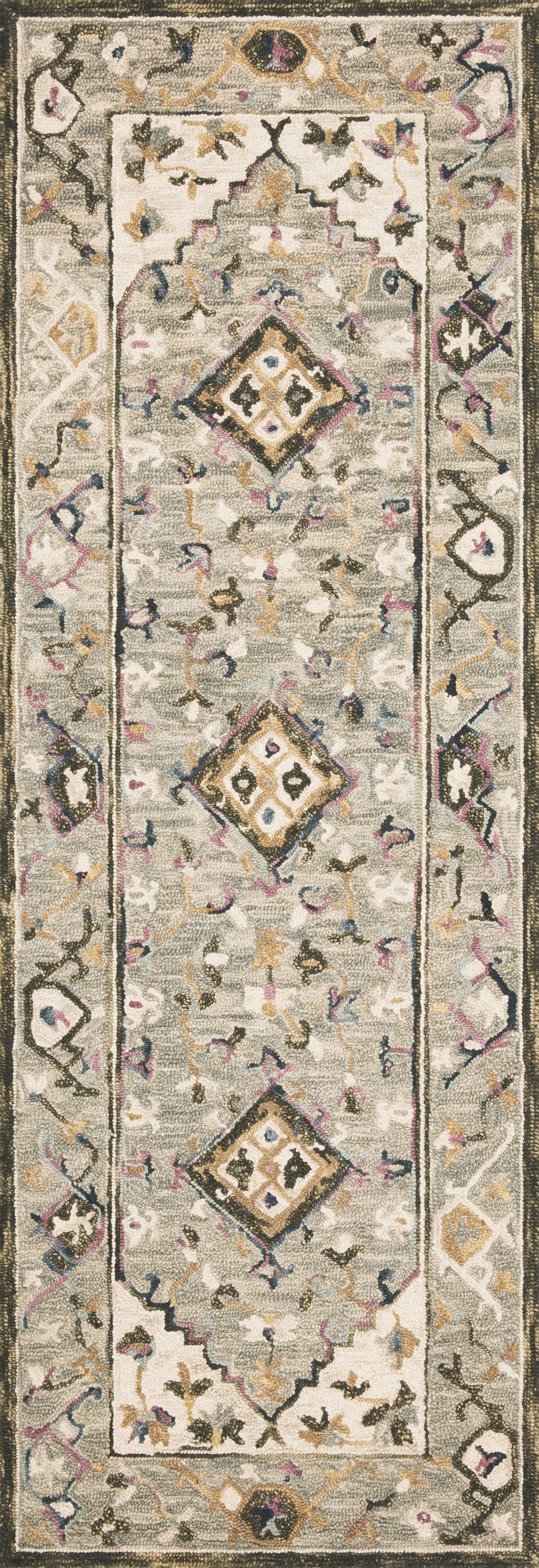 Loloi Beatty Grey Ivory Traditional