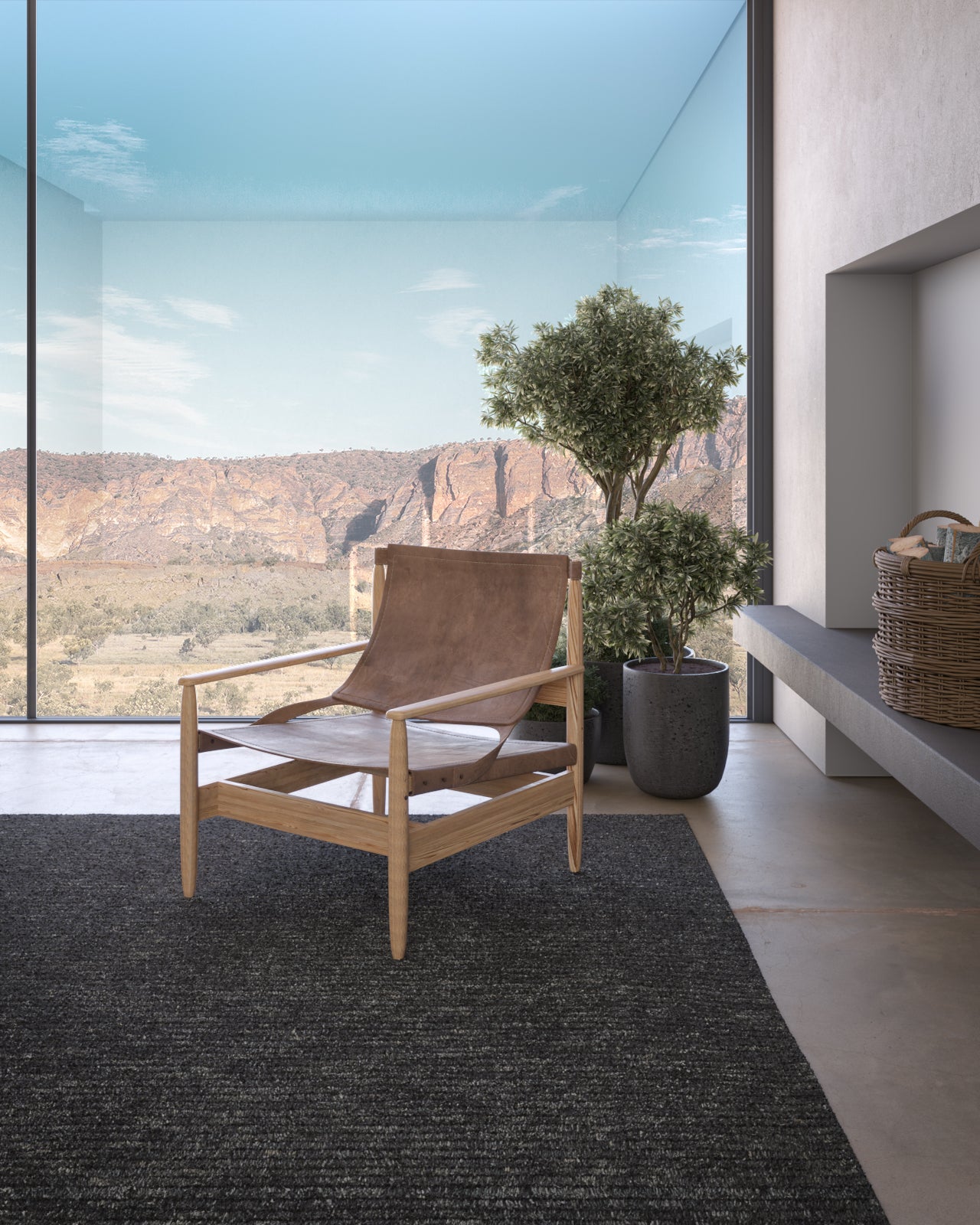 Momeni Bebe Charcoal Transitional