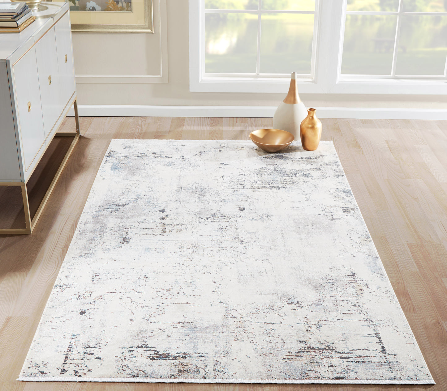 Momeni Bergen Ivory Contemporary