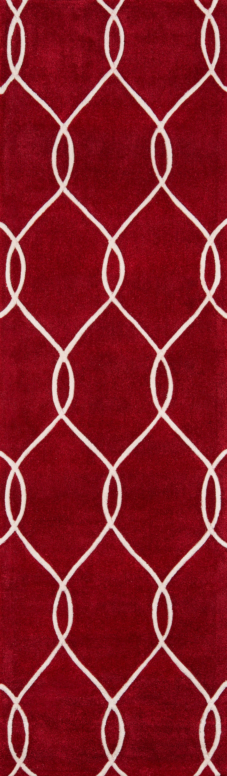 Momeni Bliss Red Contemporary