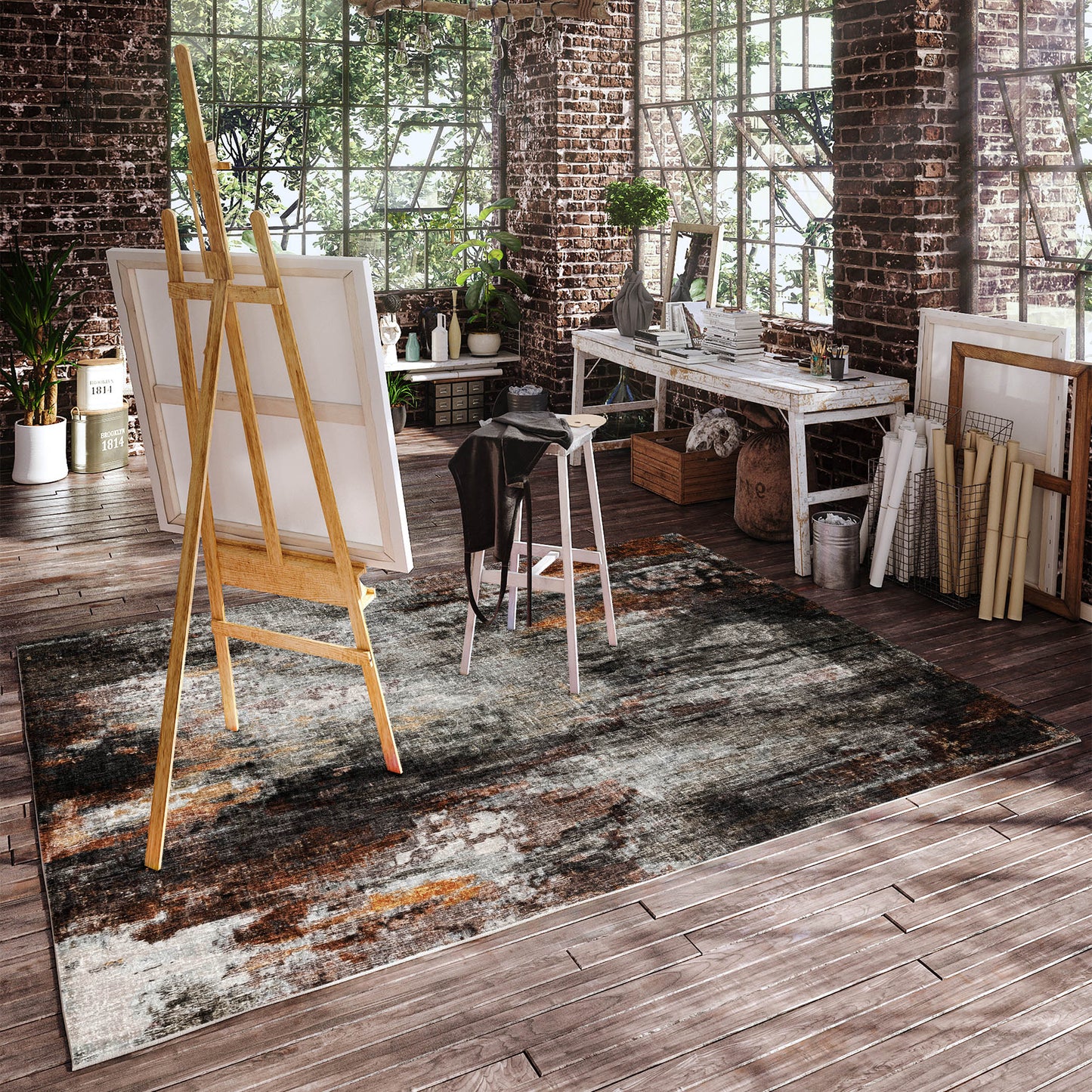 Dalyn Rugs Boca Gray Casual