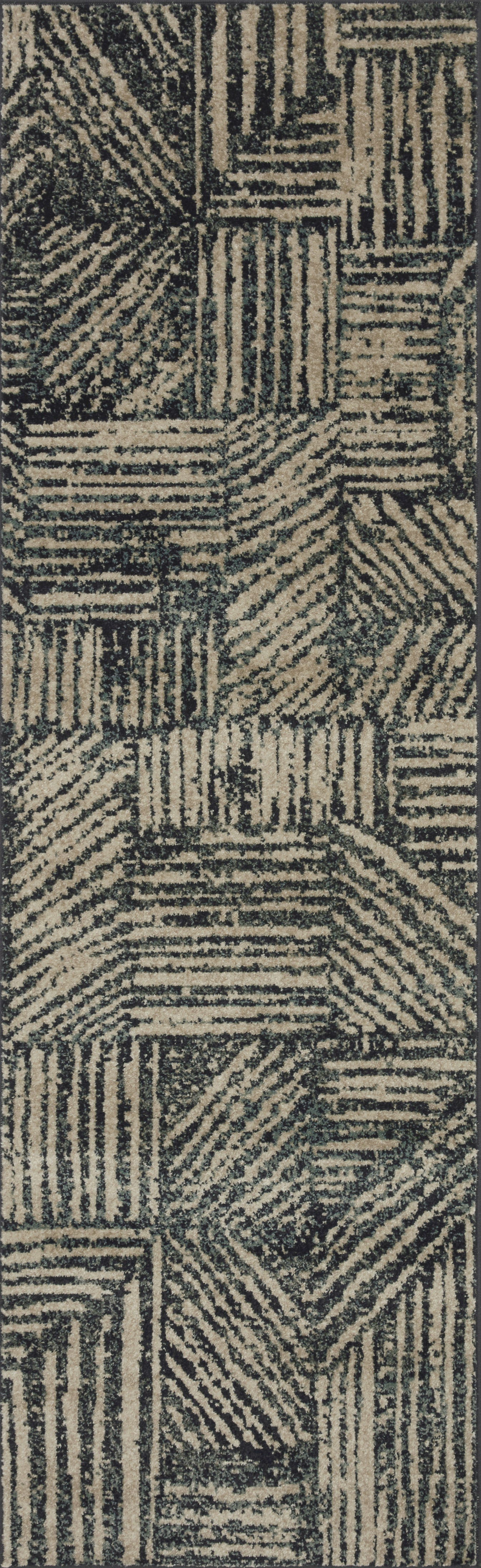 Loloi Bowery Midnight Taupe Contemporary