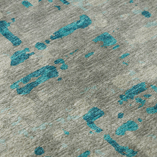Dalyn Rugs Brisbane Teal Casual