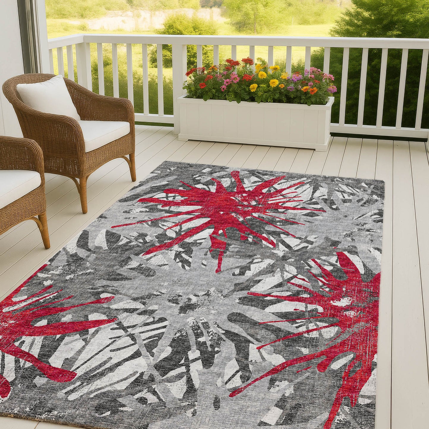 Dalyn Rugs Brisbane Scarlet Casual