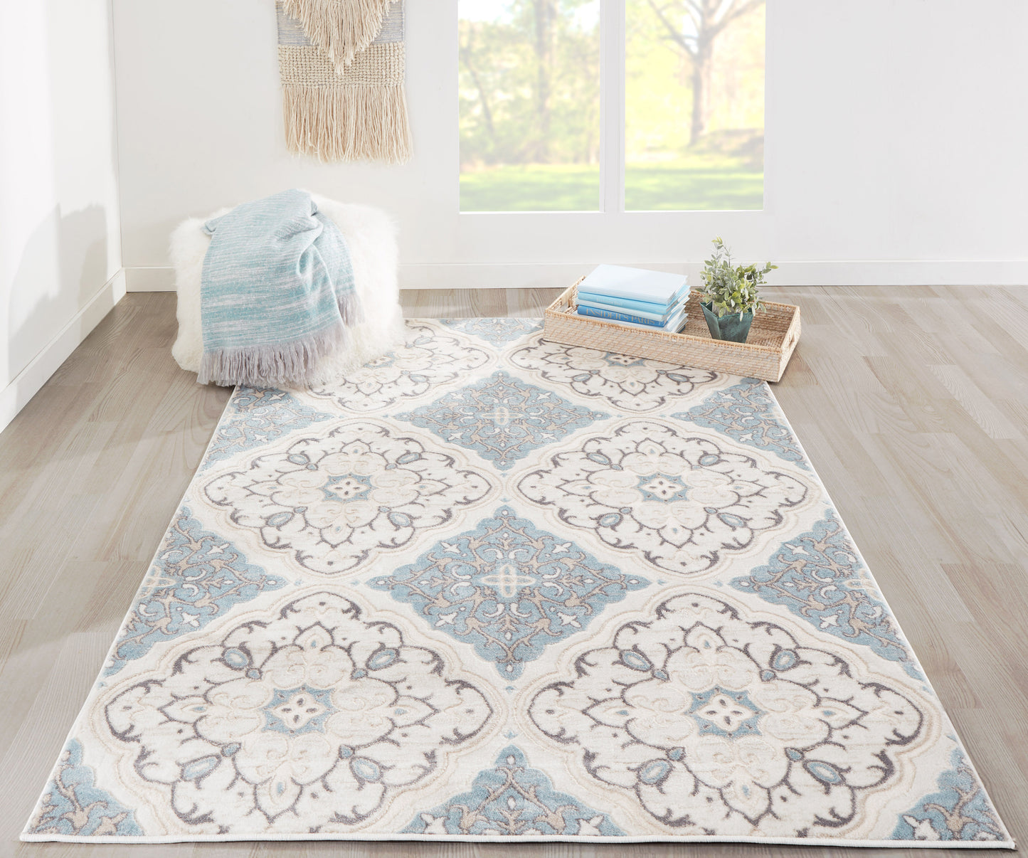 Momeni Brooklyn Heights Ivory Transitional