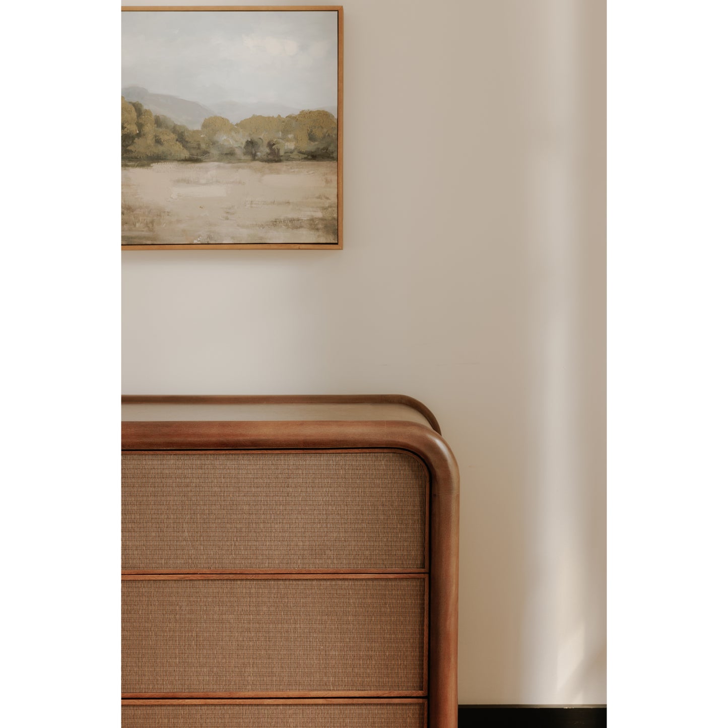 Moes Home Dressers Rye Brown Contemporary Furniture