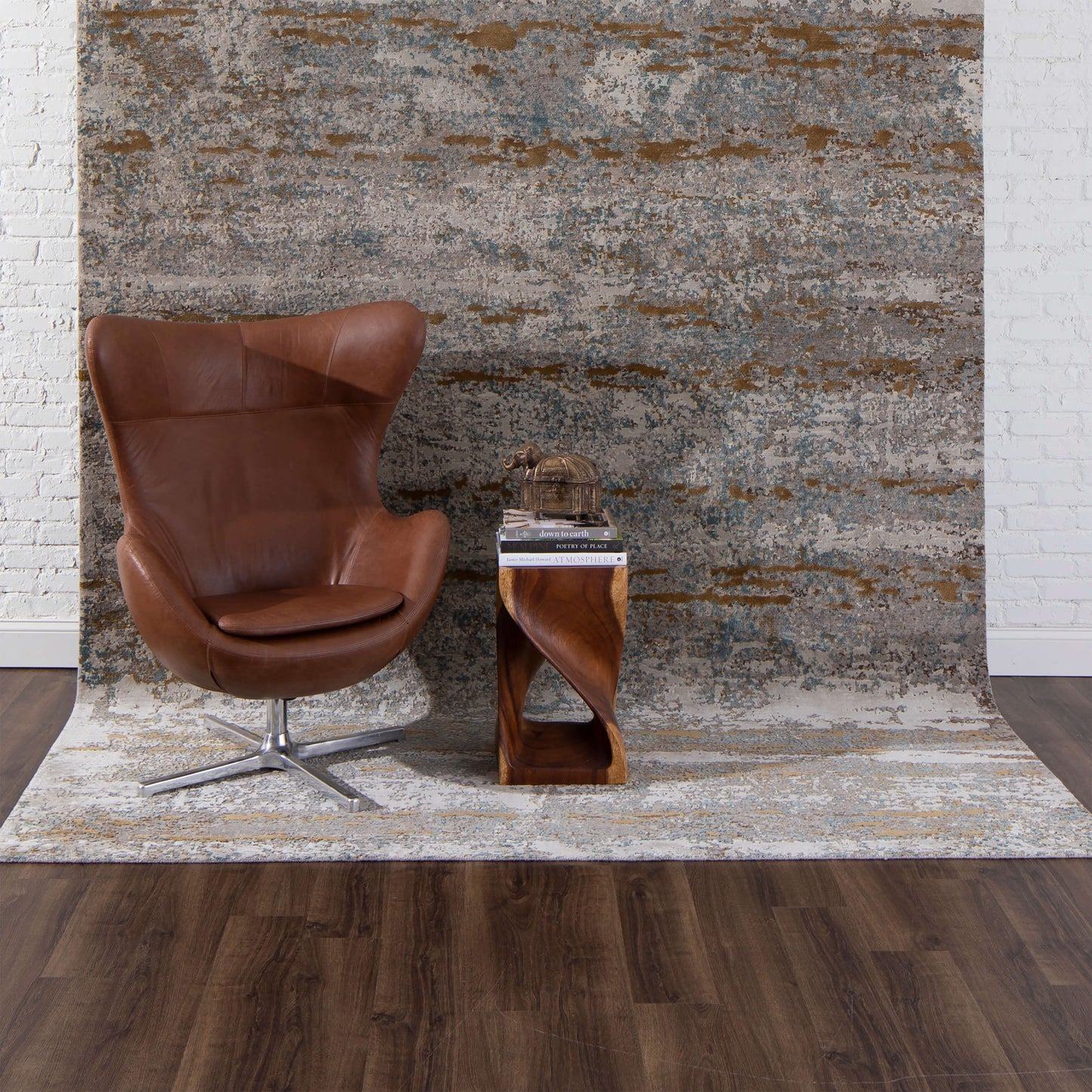 Karastan Bespoke Grey Modern/Contemporary