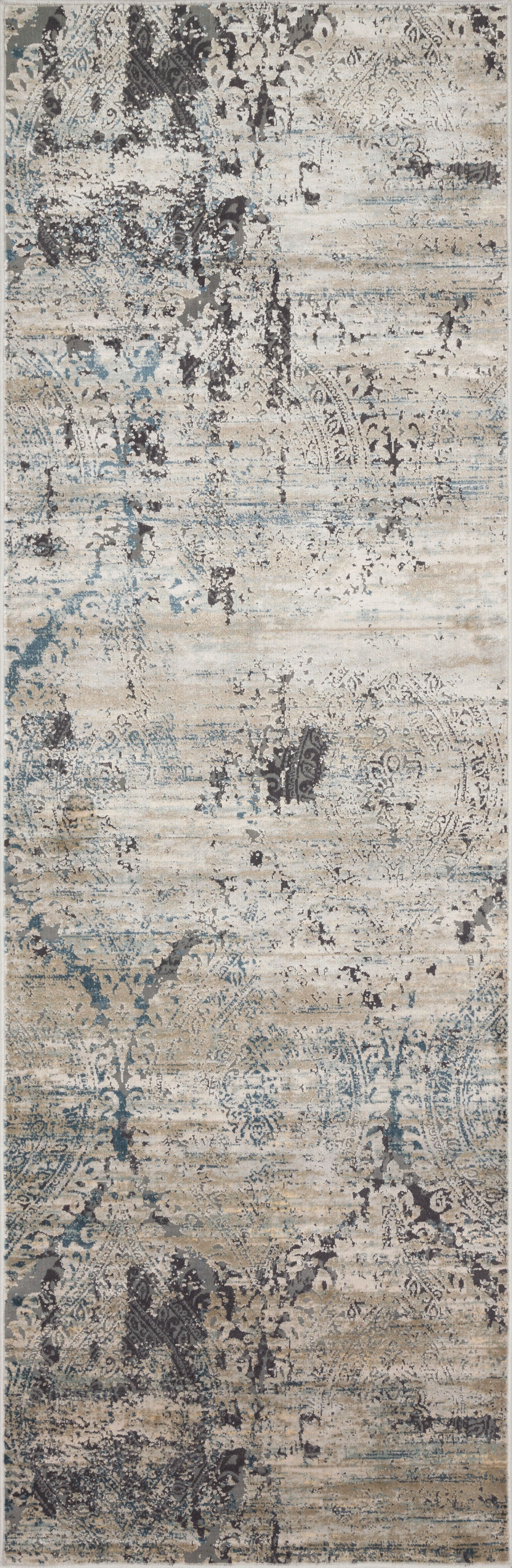 Loloi Cascade Taupe Blue Contemporary