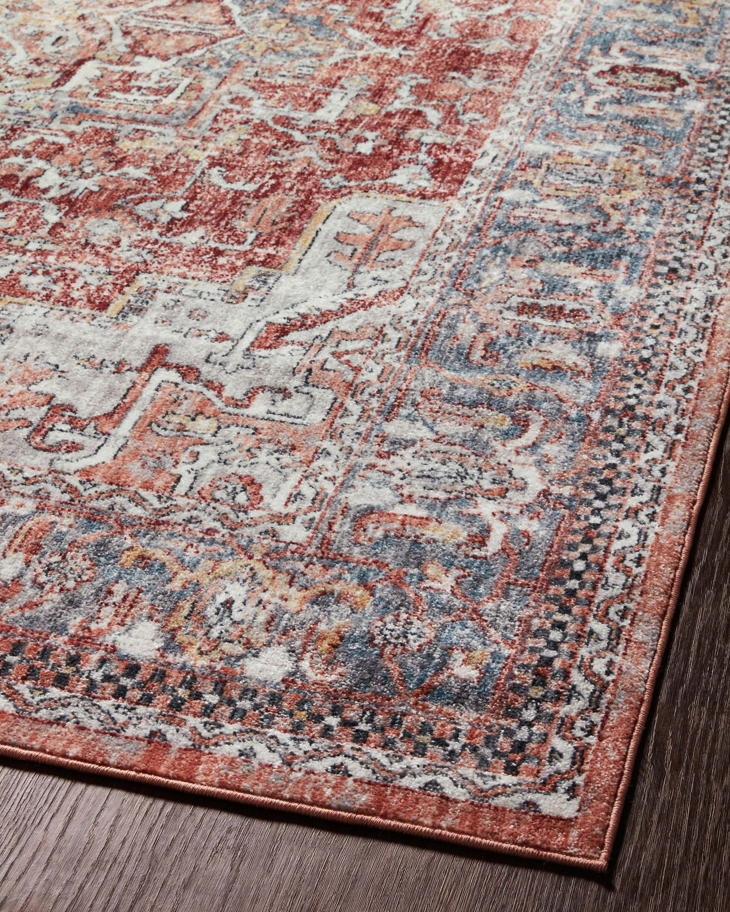 Loloi Cassandra Rust Multi Traditional