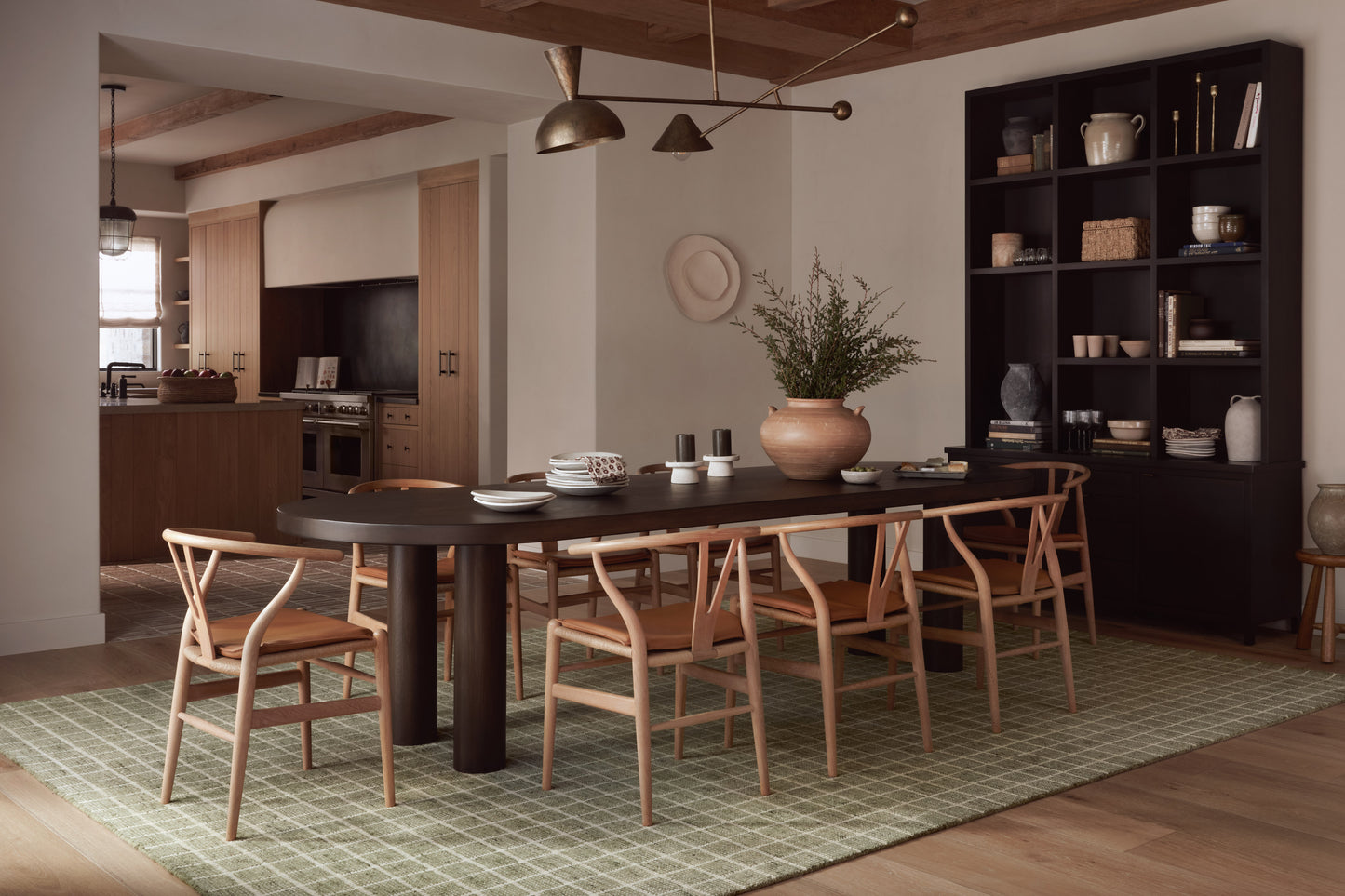 Amber Lewis x Loloi Cedar Olive Ivory Contemporary