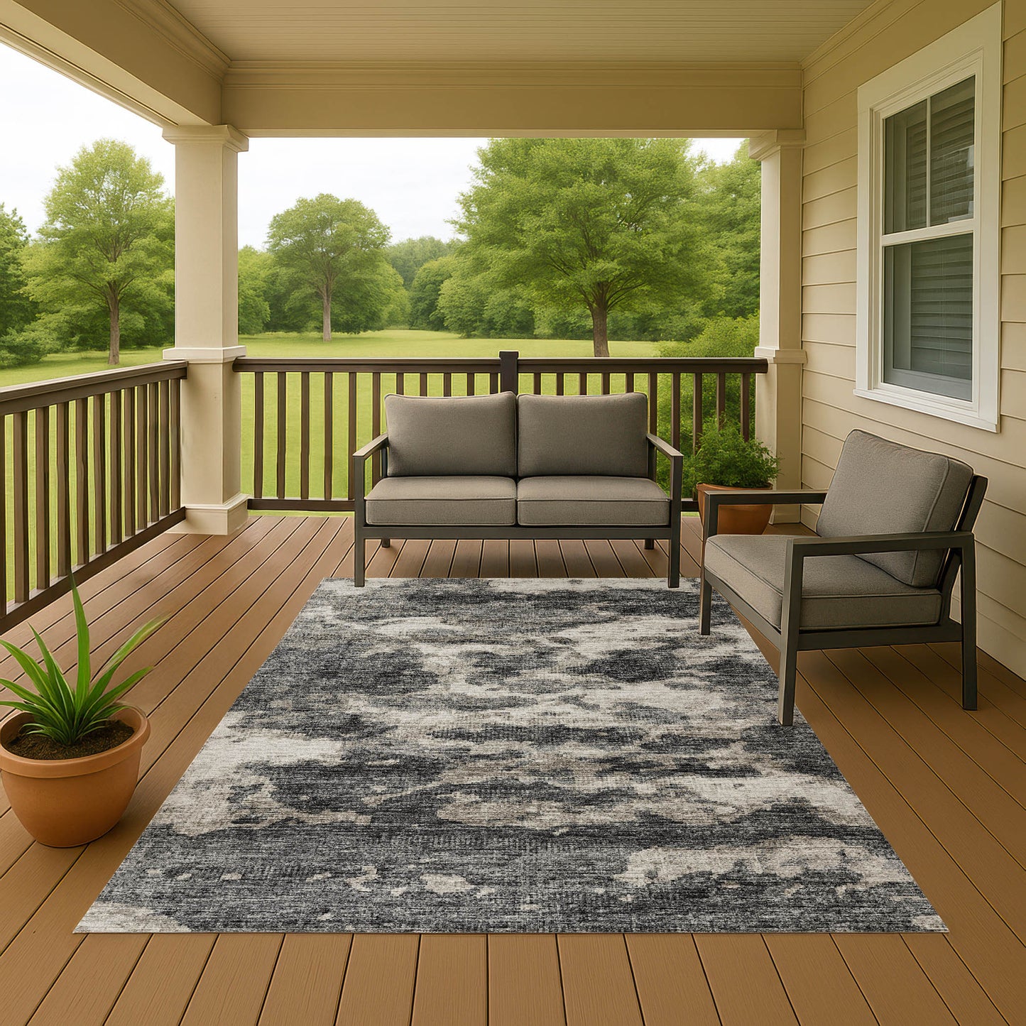 Dalyn Rugs Camberly Midnight Transitional