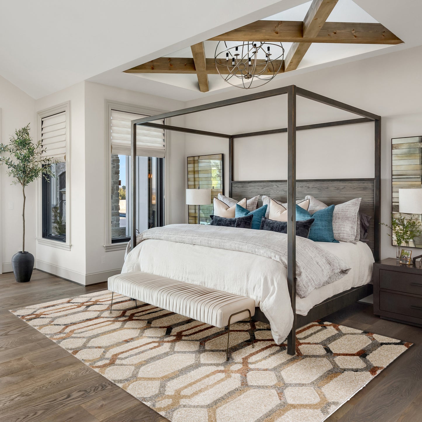 Dalyn Rugs Carmona Linen Transitional