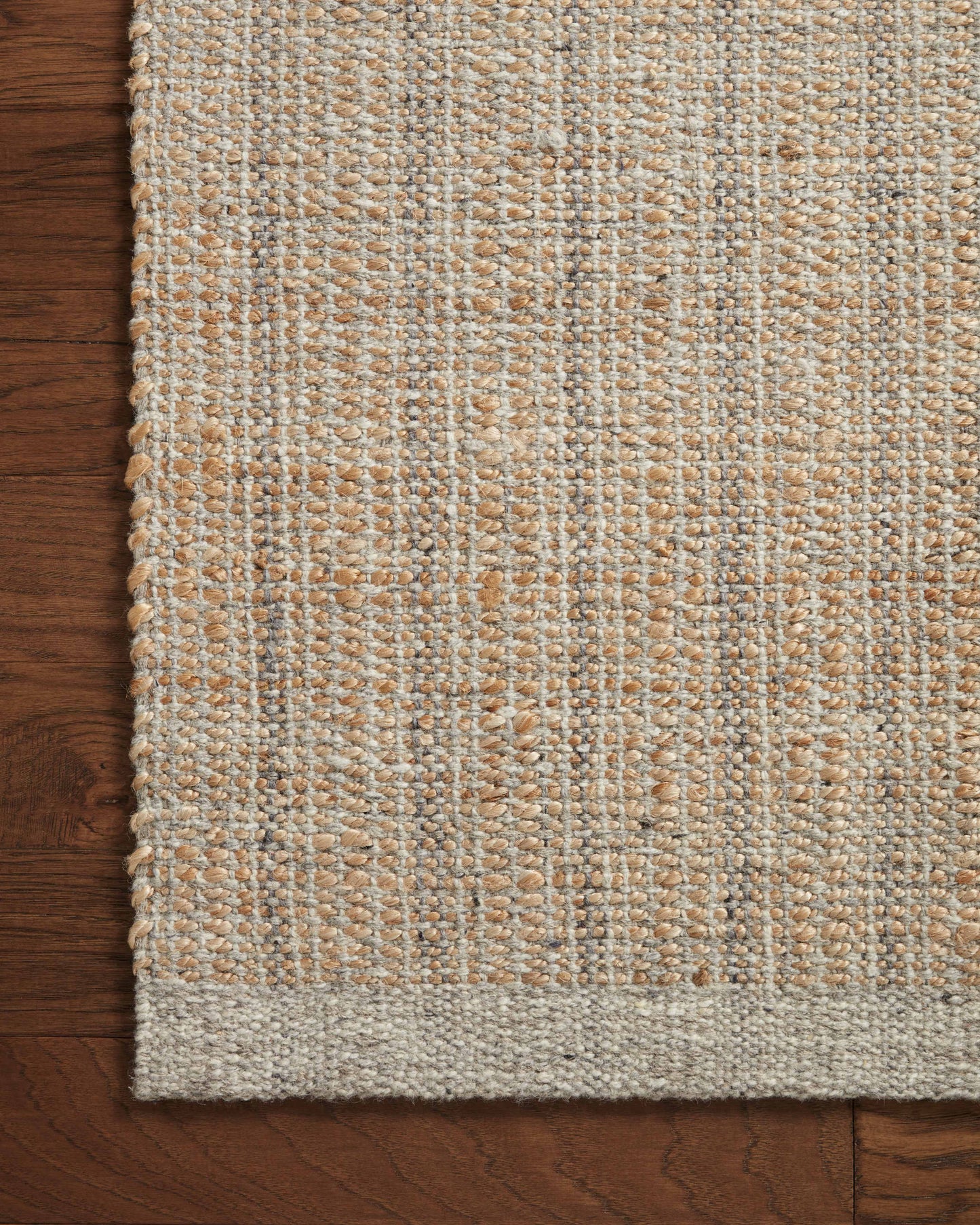 Jean Stoffer x Loloi Cornwall Lt. Grey Natural Contemporary