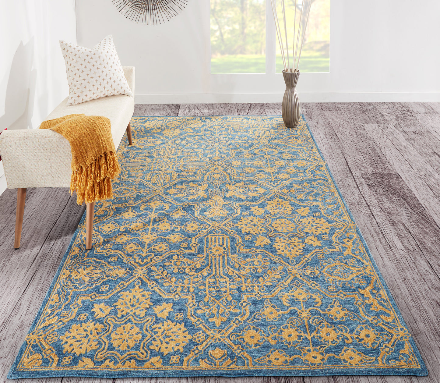 Momeni Cosette Blue Traditional