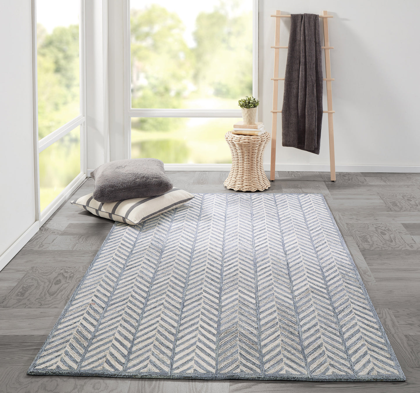 Momeni Cortland Grey Contemporary