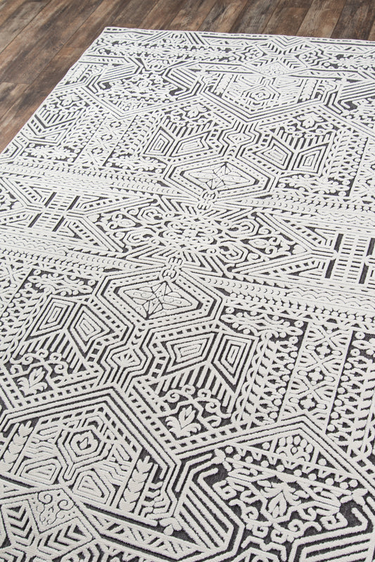 Momeni Covington Charcoal Traditional