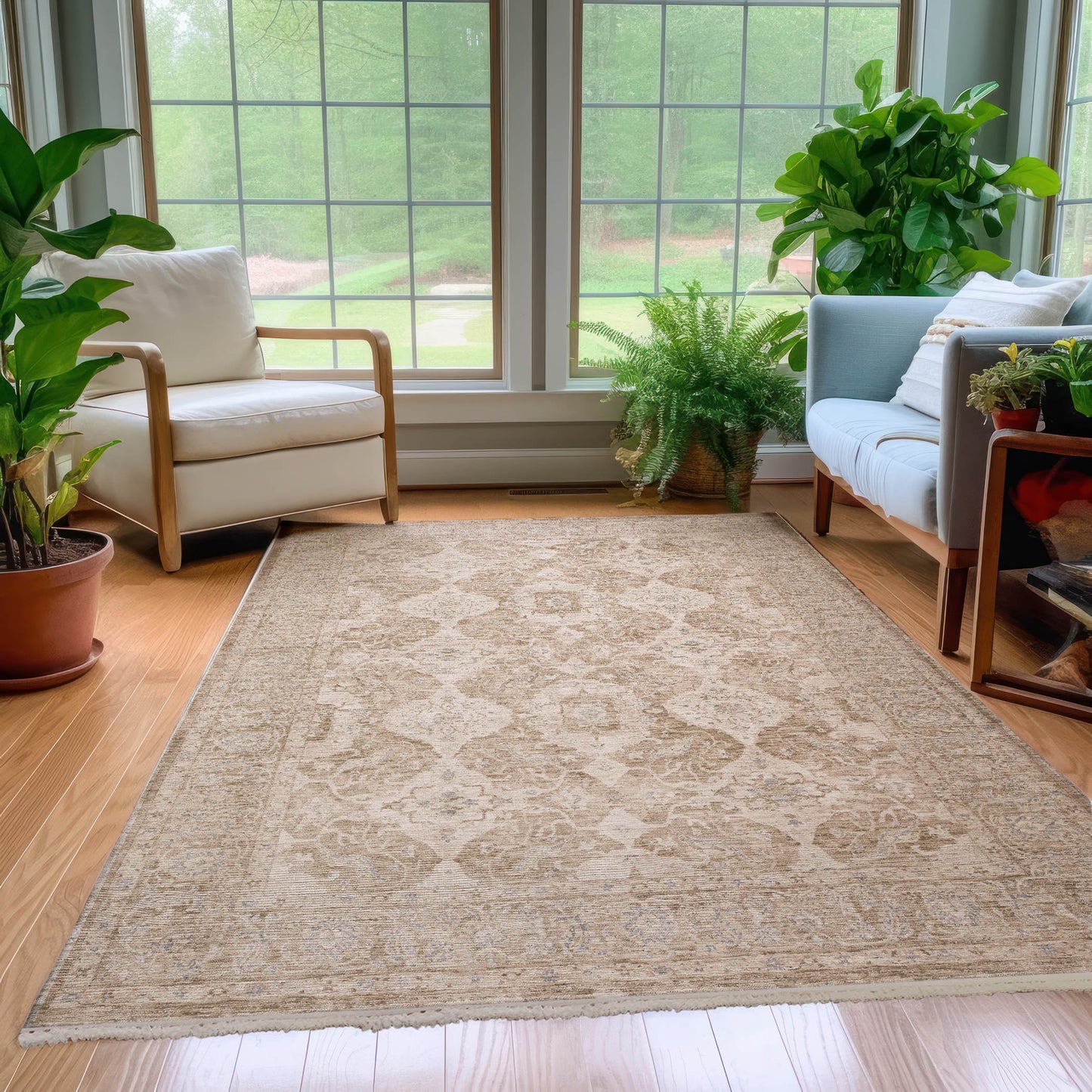 Dalyn Rugs Cyprus Khaki Traditional