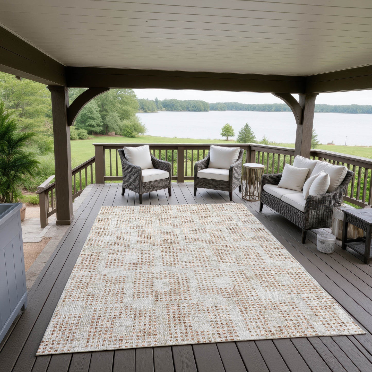 Dalyn Rugs Delano Linen Transitional
