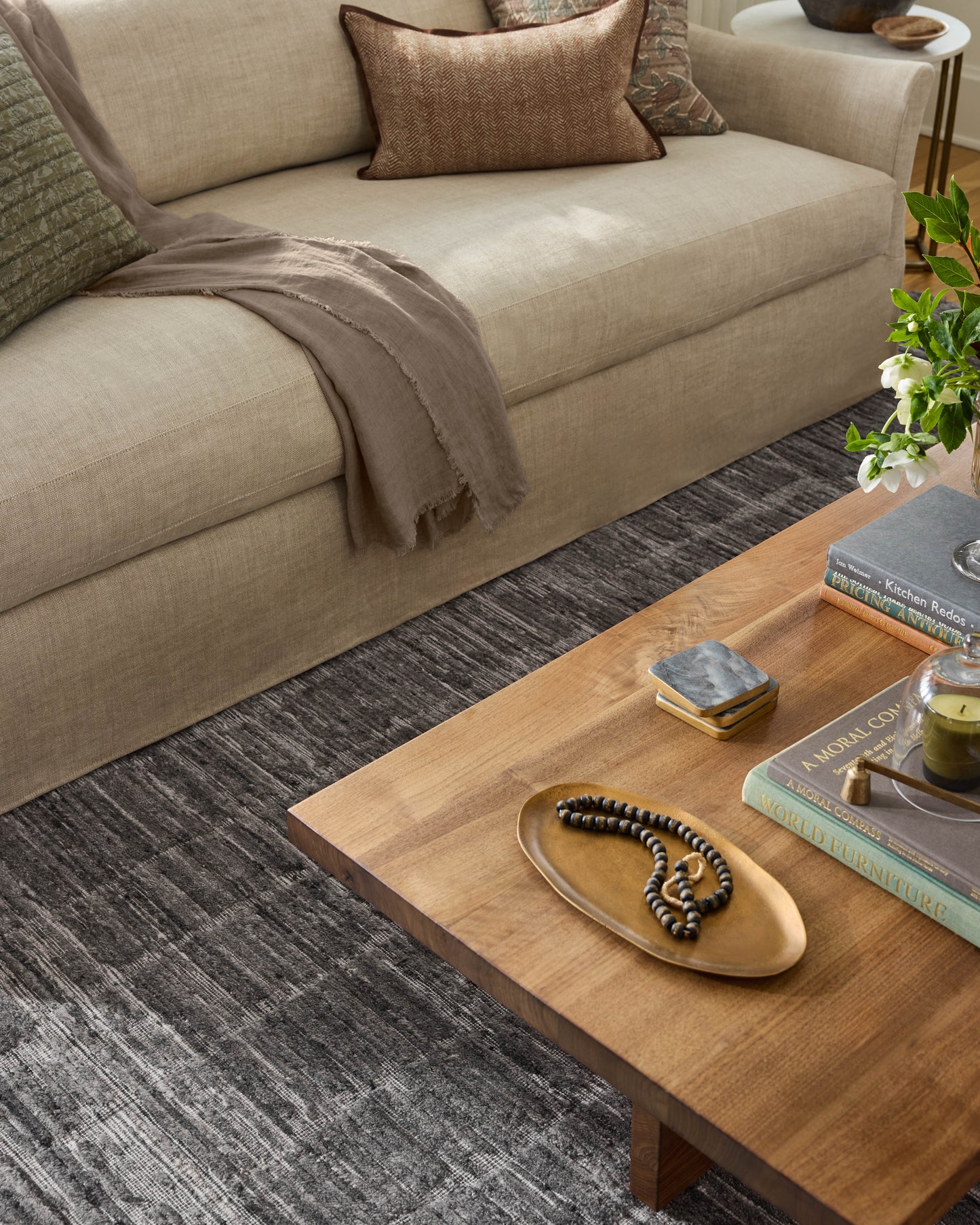 Jean Stoffer x Loloi Daniel Slate Contemporary