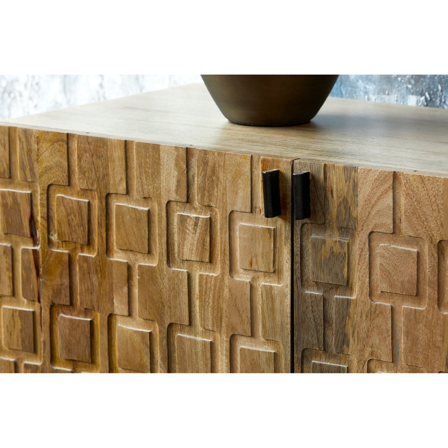 Moes Home Sideboards Etch Natural Contemporary Furniture Rug