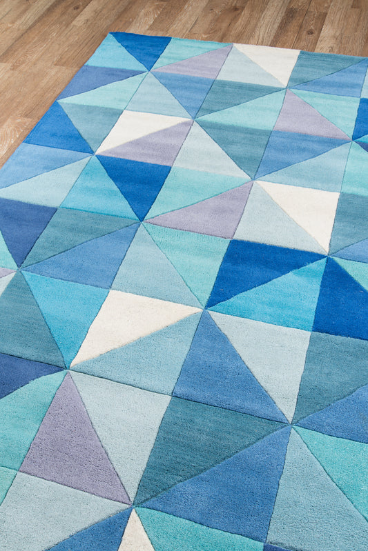 Momeni Delhi Blue Contemporary