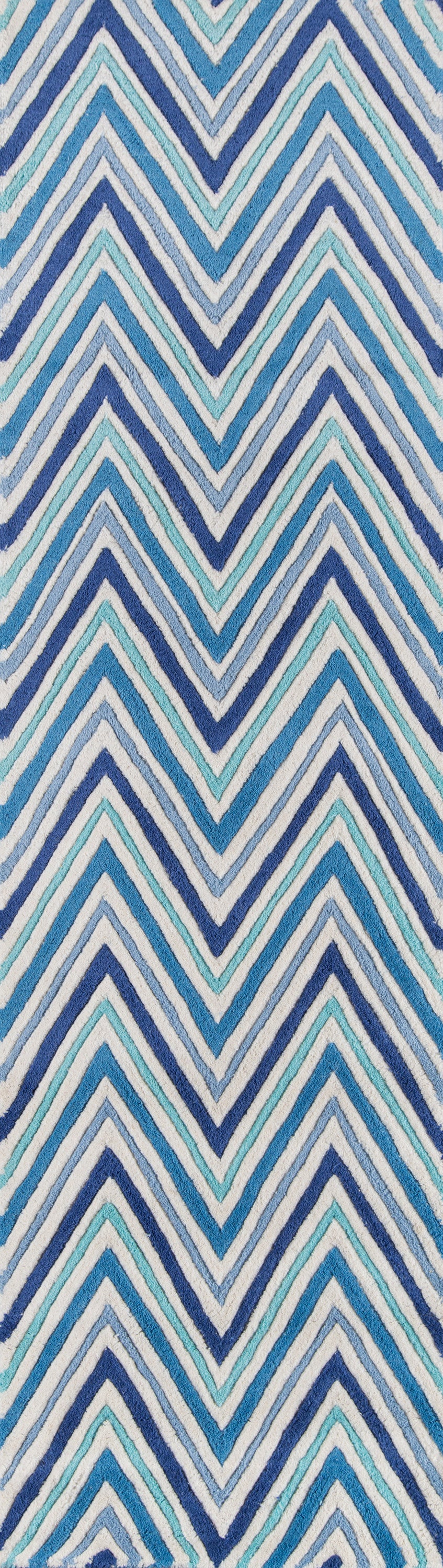 Momeni Delhi Blue Contemporary