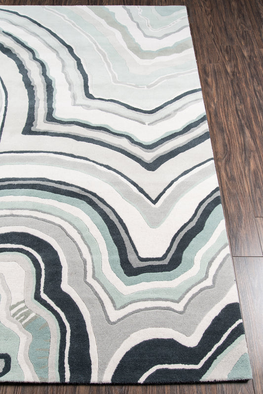 Novogratz Delmar Blue Contemporary