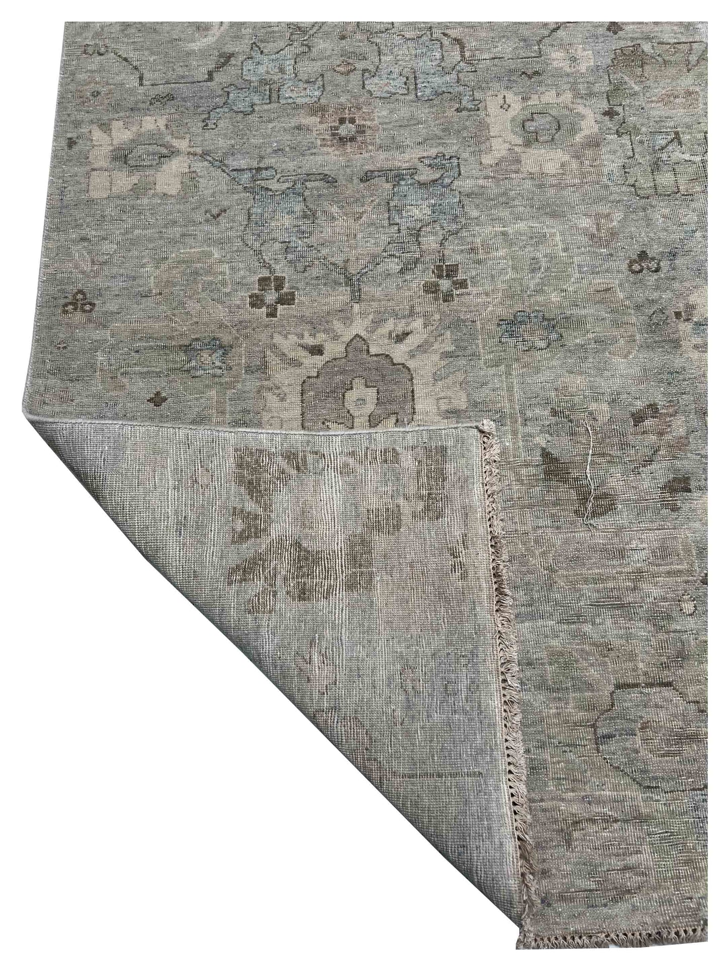Artisan Crown DL-Silver Transitional Knotted Rug