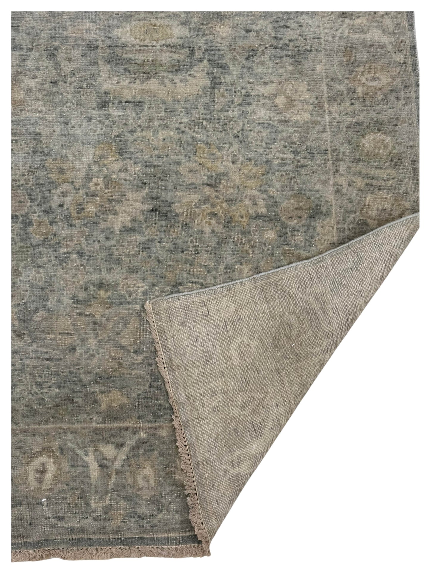 Artisan Crown Seashell Ivory Transitional Knotted Rug