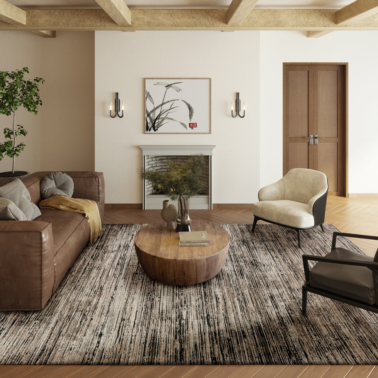 Dalyn Rugs Denizi Midnight Transitional