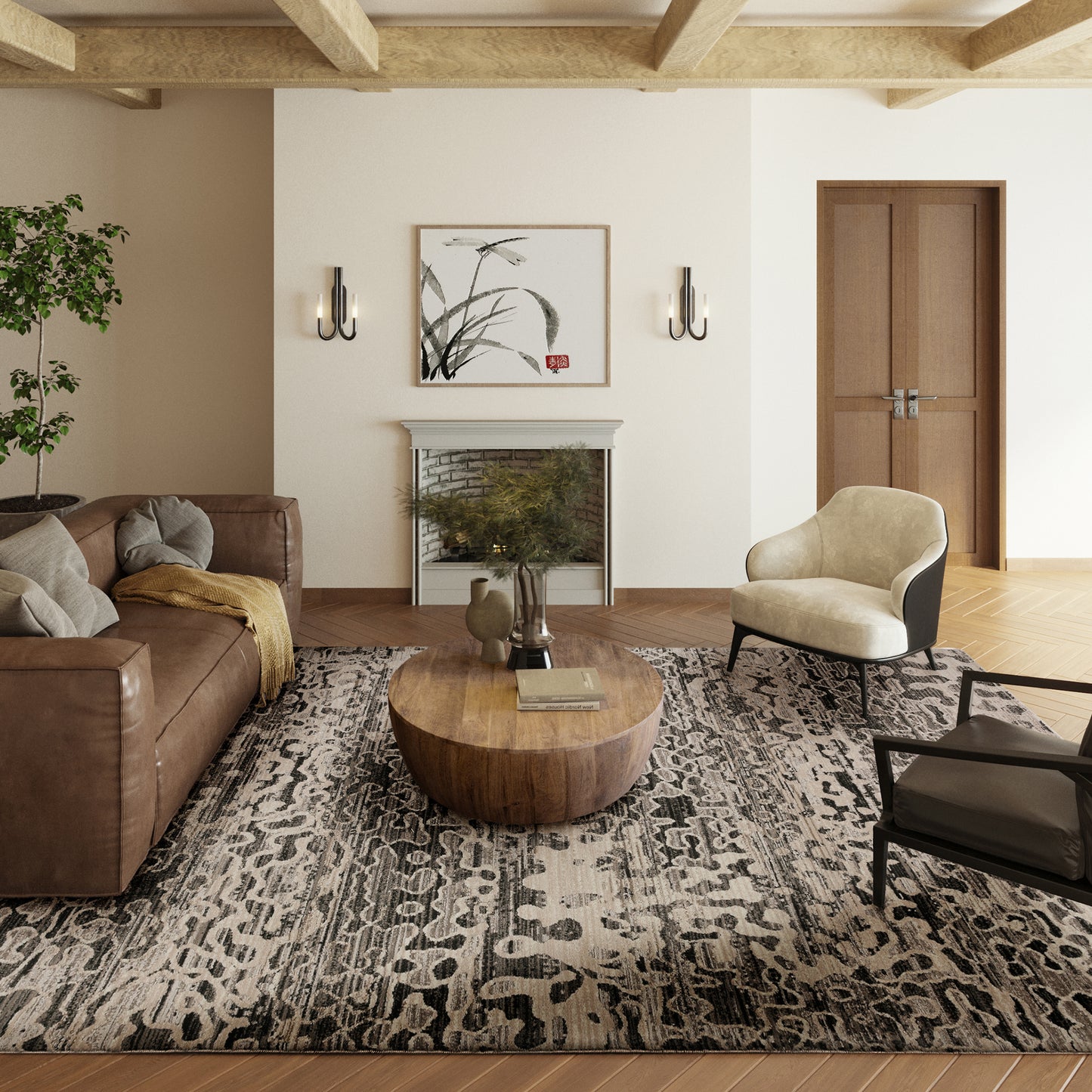 Dalyn Rugs Denizi Midnight Transitional