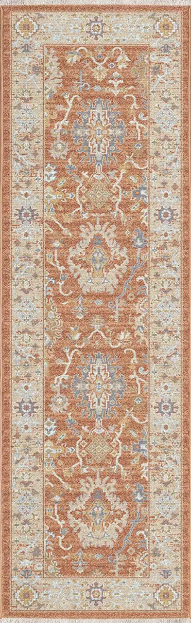 Dynamic Rugs Juno 6885 Rust Ivory Multi Traditional Machine-Made Rug