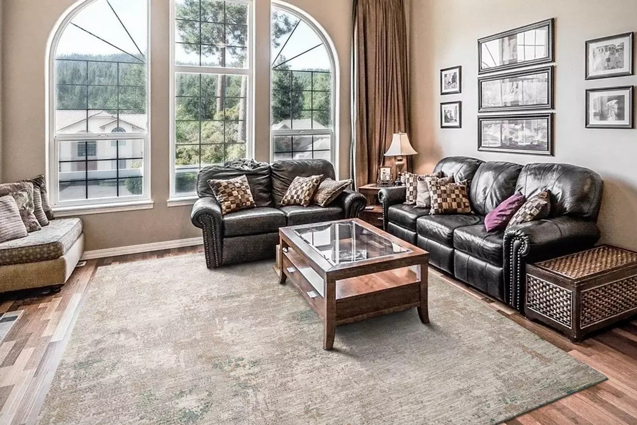 Dynamic Rugs Dharma 12044 Beige Multi Modern Machine-Made Rug