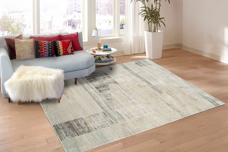 Dynamic Rugs Annalise 7606 Beige Grey Multi Modern Machine-Made Rug
