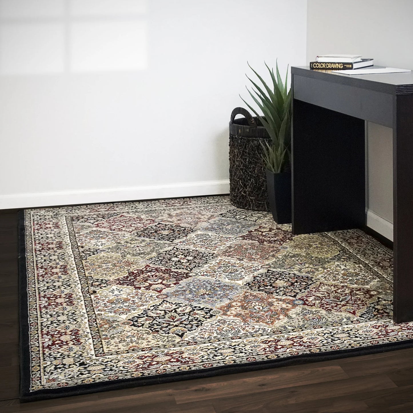 Dynamic Rugs Ancient Garden 57008 Multi Traditional Machine-Made Rug