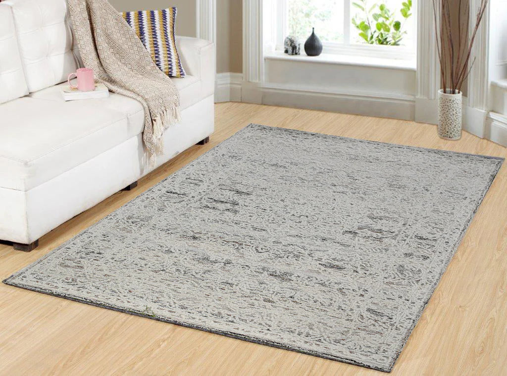 Dynamic Rugs Darcy 1124 Ivory Taupe Traditional Handmade Rug