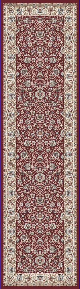 Dynamic Rugs Melody 985022 Red Traditional Machine-Made Rug