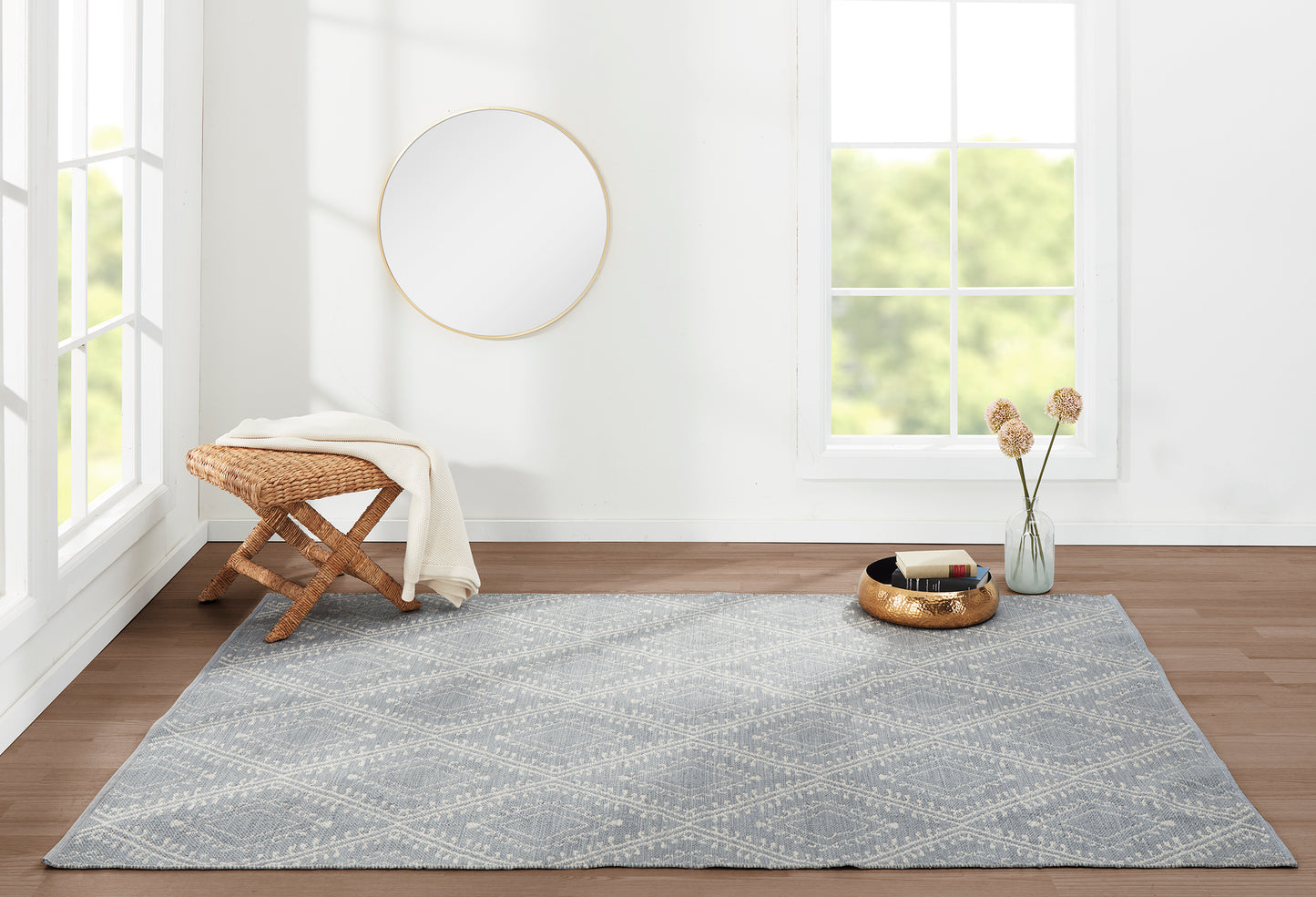 Erin Gates Easton Grey Contemporary