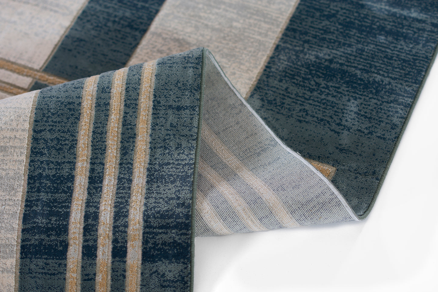 Momeni Edition Blue Contemporary