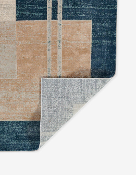 Momeni Edition Blue Contemporary