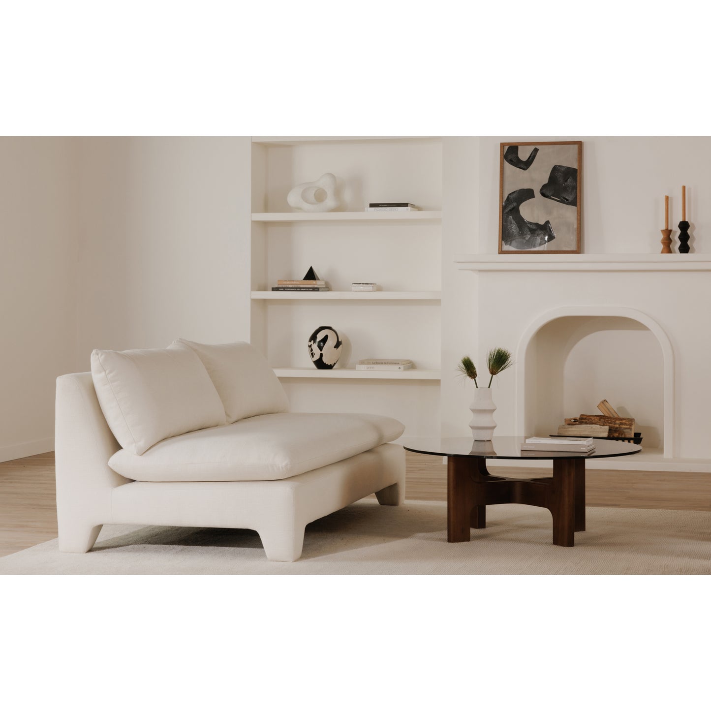 Moes Home Coffee Tables LUKE Brown Contemporary Furniture