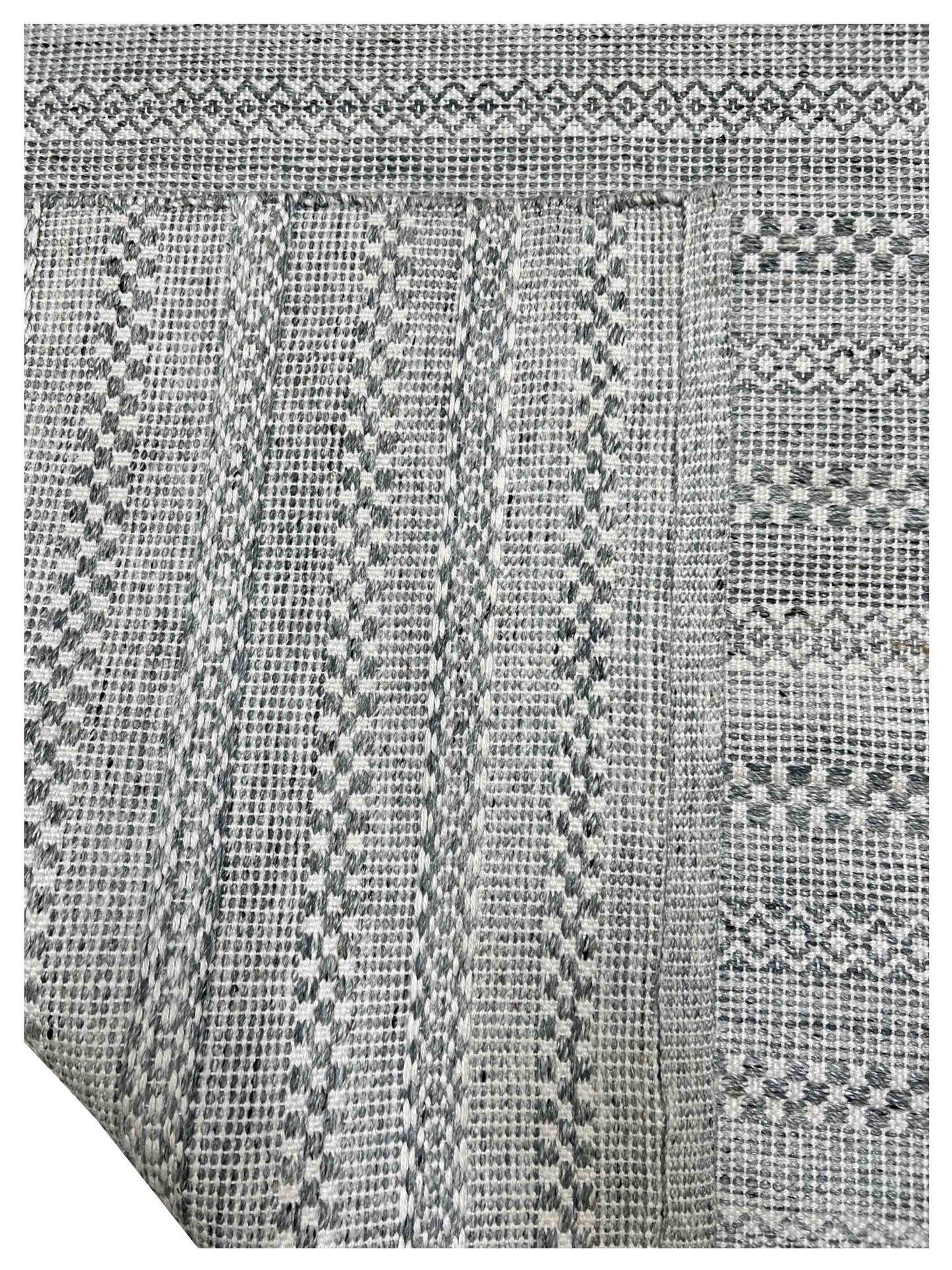 Artisan Eco Weave Grey Modern Woven Rug