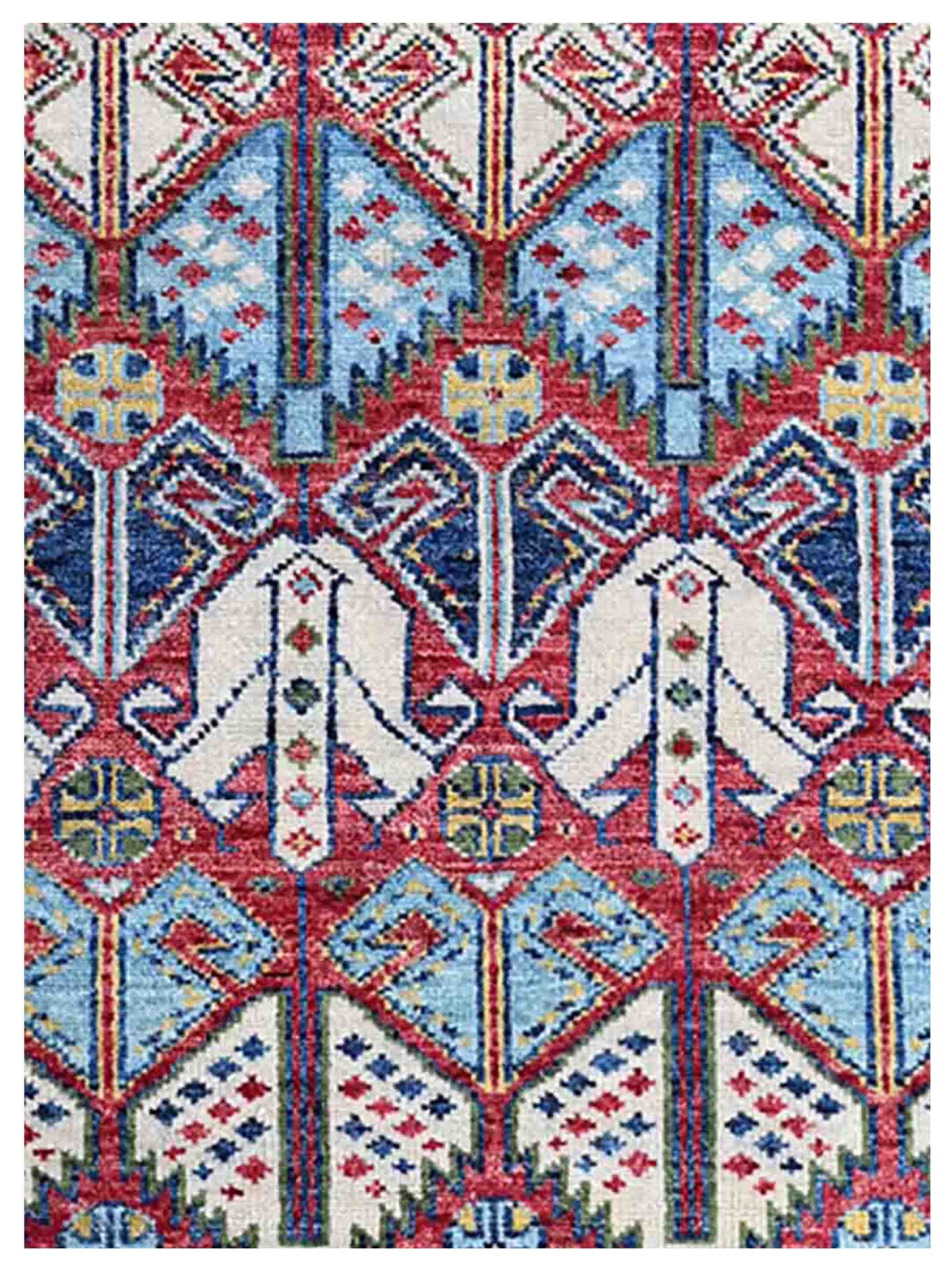 Artisan Felicity Red Multi Traditional Knotted Rug