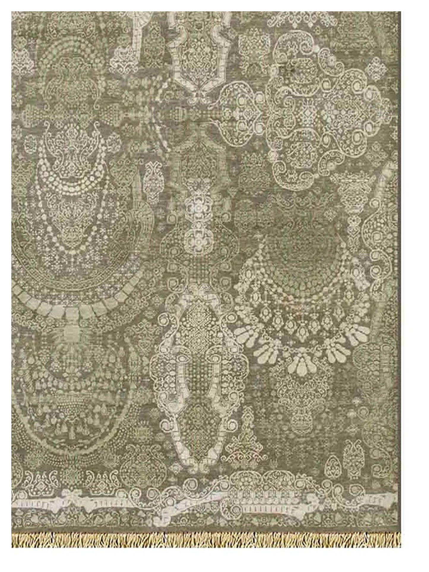 Limited Parkes PA-568 Bitter Transitional Knotted Rug