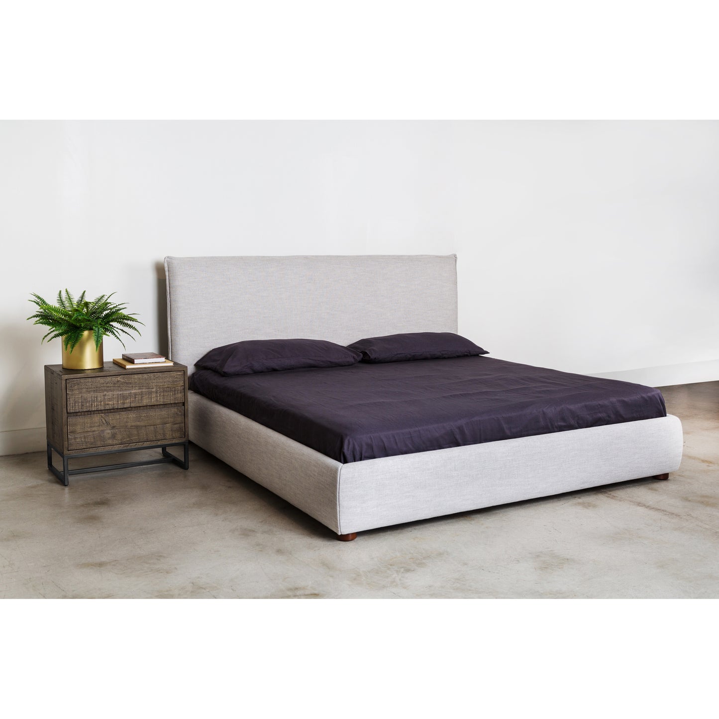 Moes Home Nightstands Elena Brown Rustic Furniture