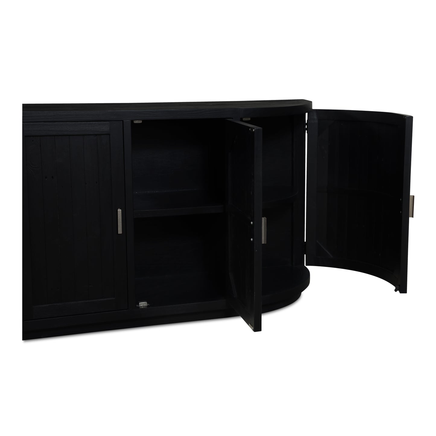 Moes Home Sideboards NICOLA Black Rustic Furniture