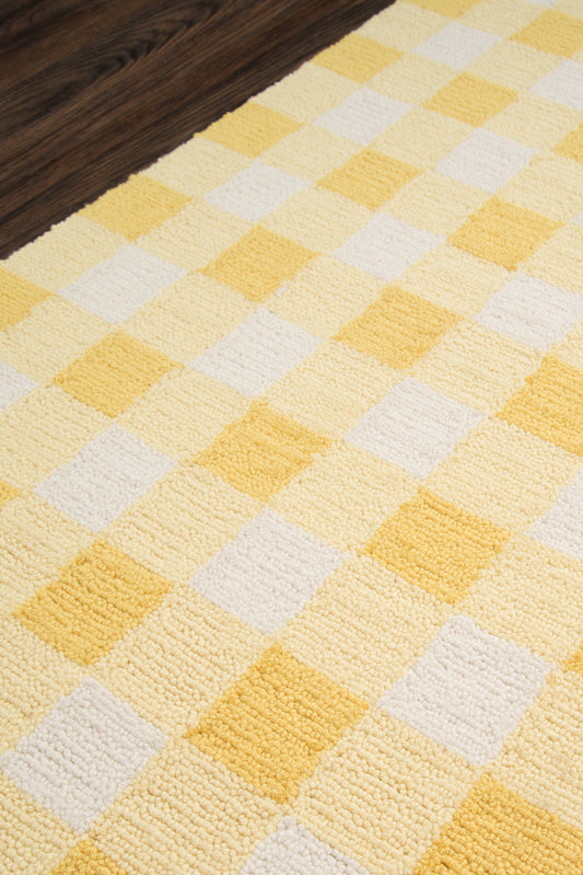 Momeni Geo Yellow Contemporary