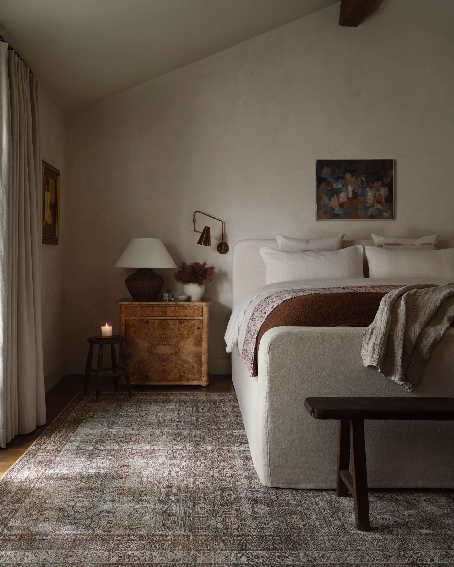 Amber Lewis x Loloi Georgie Moss Bark Traditional