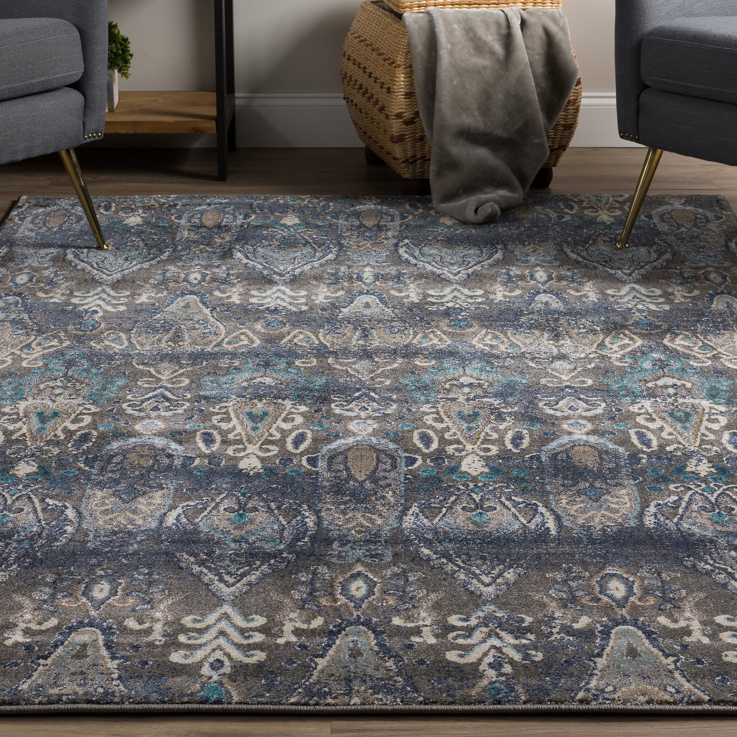 Dalyn Rugs Geneva Pewter Traditional