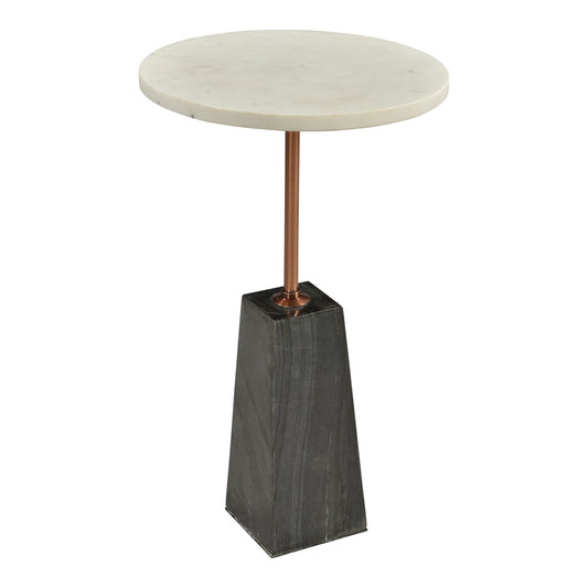 Moes Home Accent Tables Dawn White Contemporary Furniture